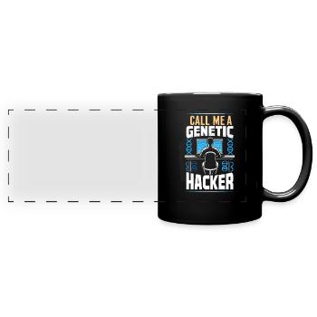 Microbiologist Microbiology Lab Staph Biology - Panorama-Tasse farbig - Schwarz - Vorne