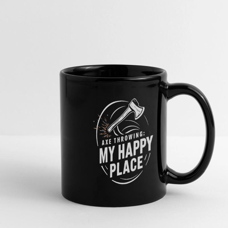 Masters of axe throwing for precise target practice Full Colour Panoramic Mug