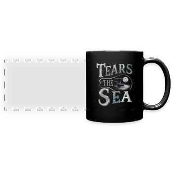 Sailors Sea Shanty Singing Ship Adventures - Full Colour Panoramic Mug - black - Front