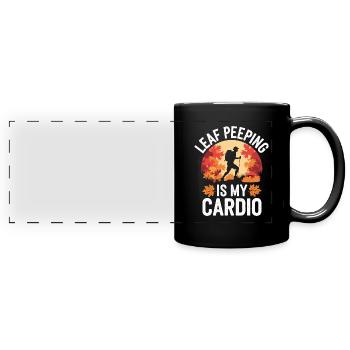 Autumnal blaze of colour for nature lovers and - Full Colour Panoramic Mug - black - Front