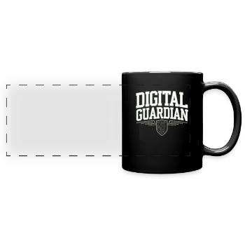 Ethisches Hacking Cybersicherheit Digitale - Panorama-Tasse farbig - Schwarz - Vorne