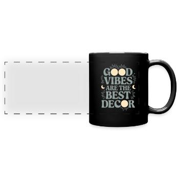 Sorcière Décorateurs d’intérieur Intérieurs mystiques - Mug panoramique uni - noir - Devant