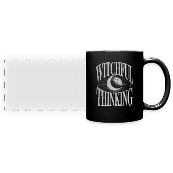 Sorcière Décorateurs d’intérieur Intérieurs mystiques - Mug panoramique uni - noir - Devant