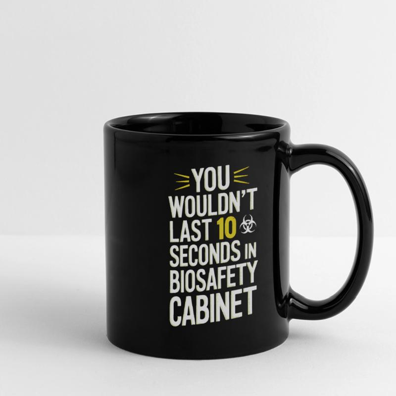 Microscope Enthusiast Lab Technician Science Panorama-Tasse farbig
