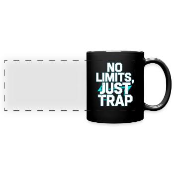 Music Produzent 808 Bass Hip-hop Beatmaker - Panorama-Tasse farbig - Schwarz - Vorne