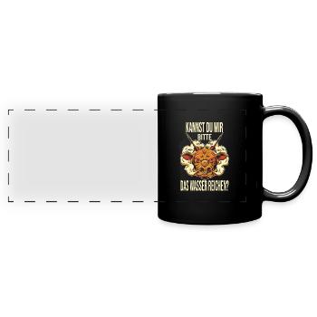 Dart - Panorama-Tasse farbig - Schwarz - Vorne