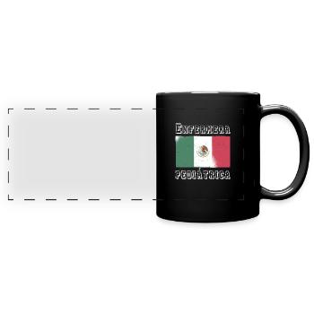Children's nurse - Full Colour Panoramic Mug - black - Front