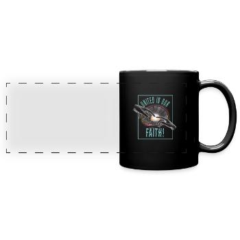 Festival - Full Colour Panoramic Mug - black - Front