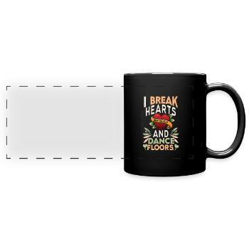 Festival - Full Colour Panoramic Mug - black - Front