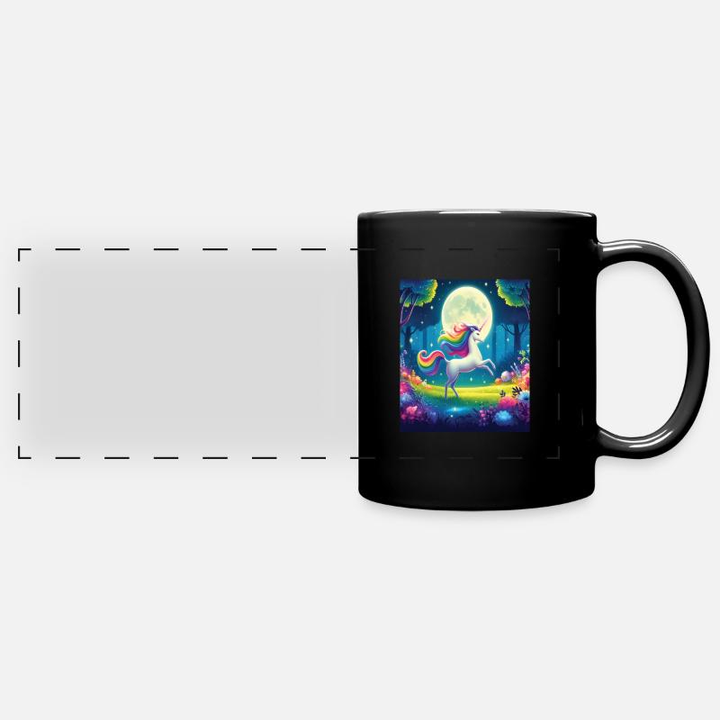 Fairy tale - Full Colour Panoramic Mug - black