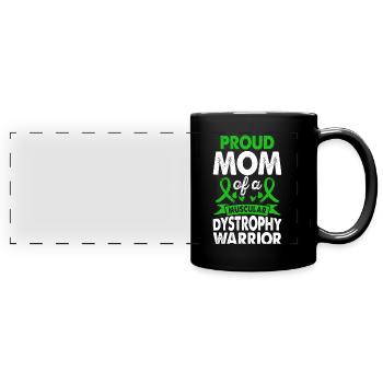 Mother of the - Full Colour Panoramic Mug - black - Front