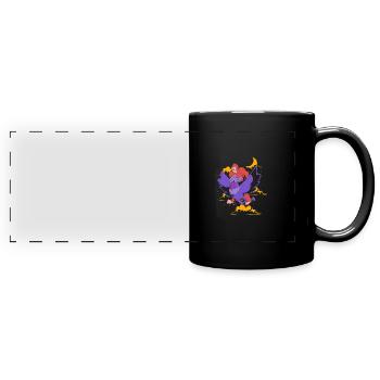 Mothman - Full Colour Panoramic Mug - black - Front