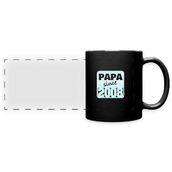 Dad 2008 - Full Colour Panoramic Mug - black - Front
