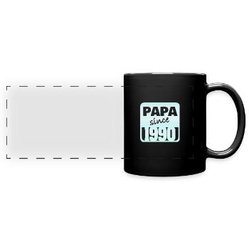 1990 - Full Colour Panoramic Mug - black - Front