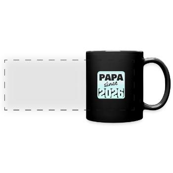 2026 - Mug panoramique uni - noir - Devant