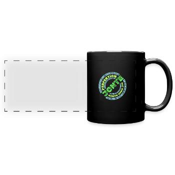 Jonte Jonte - Panorama-Tasse farbig - Schwarz - Vorne