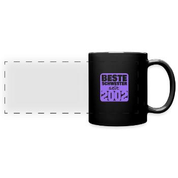 2002 - Full Colour Panoramic Mug - black - Front