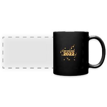 Year 2022 - Full Colour Panoramic Mug - black - Front