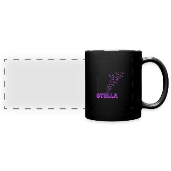 Fun Stella - Full Colour Panoramic Mug - black - Front