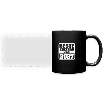 In Love 2027 - Full Colour Panoramic Mug - black - Front