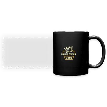 2000 - Full Colour Panoramic Mug - black - Front