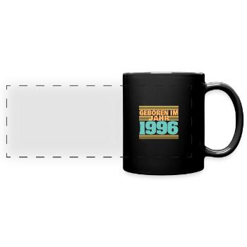 Year: 1996 - Full Colour Panoramic Mug - black - Front