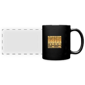 2030 - Full Colour Panoramic Mug - black - Front