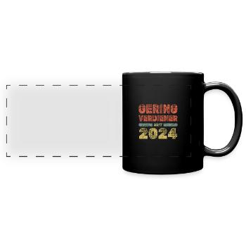 2024 - Mug panoramique uni - noir - Devant