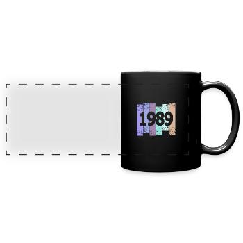 1989 - Full Colour Panoramic Mug - black - Front