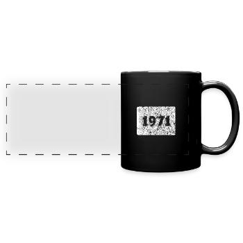 1971 - Full Colour Panoramic Mug - black - Front