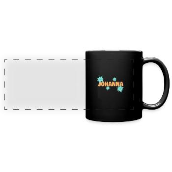 Edelweiss Johanna - Mug panoramique uni - noir - Devant