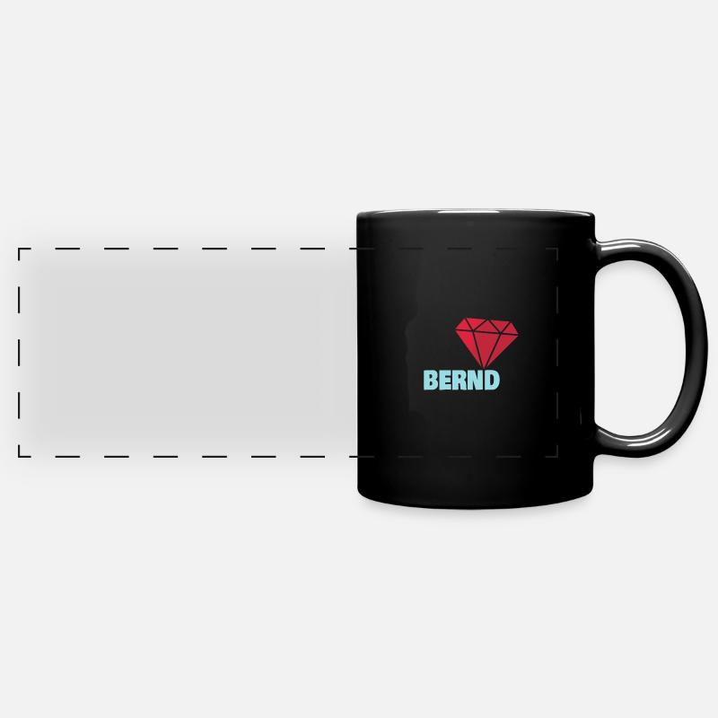 Noble Bernd - Full Colour Panoramic Mug - black