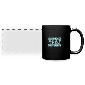 1967 - Mug panoramique uni - noir - Devant