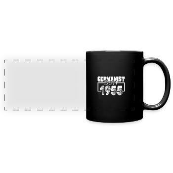 1955 - Mug panoramique uni - noir - Devant