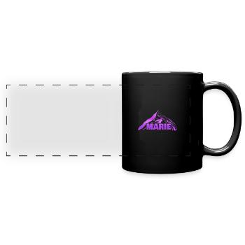 Mount Marie - Full Colour Panoramic Mug - black - Front