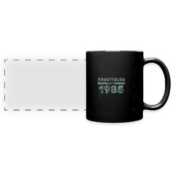 1985 - Full Colour Panoramic Mug - black - Front