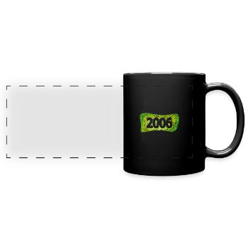 Retro 2006 - Full Colour Panoramic Mug - black - Front