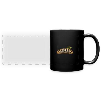 Track builder - Full Colour Panoramic Mug - black - Front