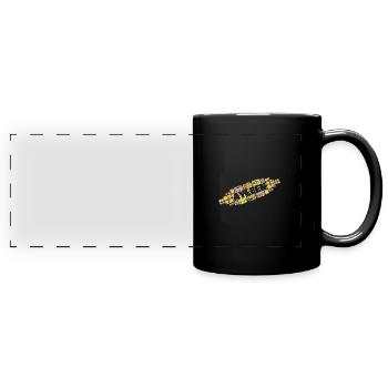 Mutti Ayleen - Panorama-Tasse farbig - Schwarz - Vorne