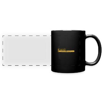 Occupation Model Maker - Full Colour Panoramic Mug - black - Front