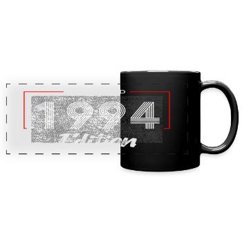 30th Birthday Legend since 1994 - Full Colour Panoramic Mug - black - Front