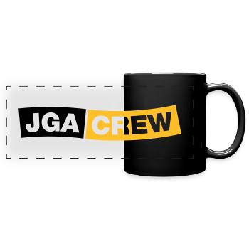 Bachelor Party Crew - Emblem - Full Colour Panoramic Mug - black - Front