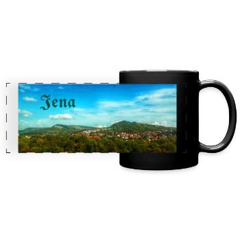 Jena - Full Colour Panoramic Mug - black - Front