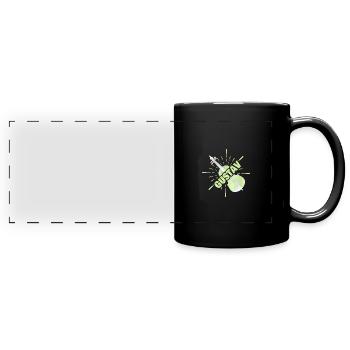 Orchestra Gustav - Full Colour Panoramic Mug - black - Front