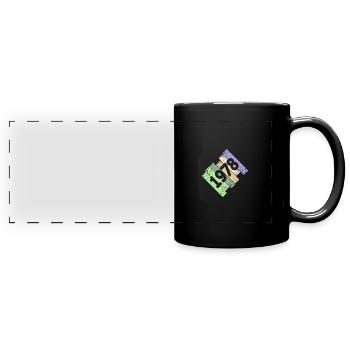 Oeuvre 1978 - Mug panoramique uni - noir - Devant