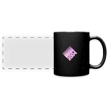 Papa 2004 - Panorama-Tasse farbig - Schwarz - Vorne