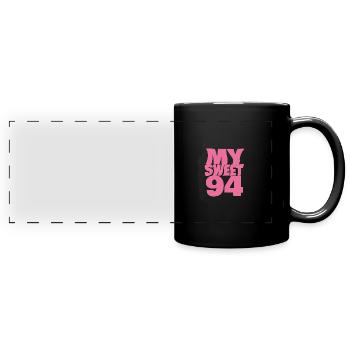 Sweet 94 - Full Colour Panoramic Mug - black - Front
