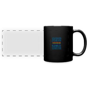 1999 - Full Colour Panoramic Mug - black - Front