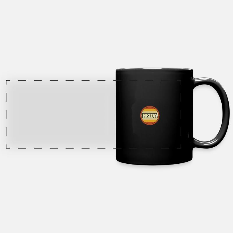 Heida - Full Colour Panoramic Mug - black