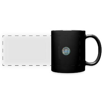 Geschenk für Aiden - Panorama-Tasse farbig - Schwarz - Vorne